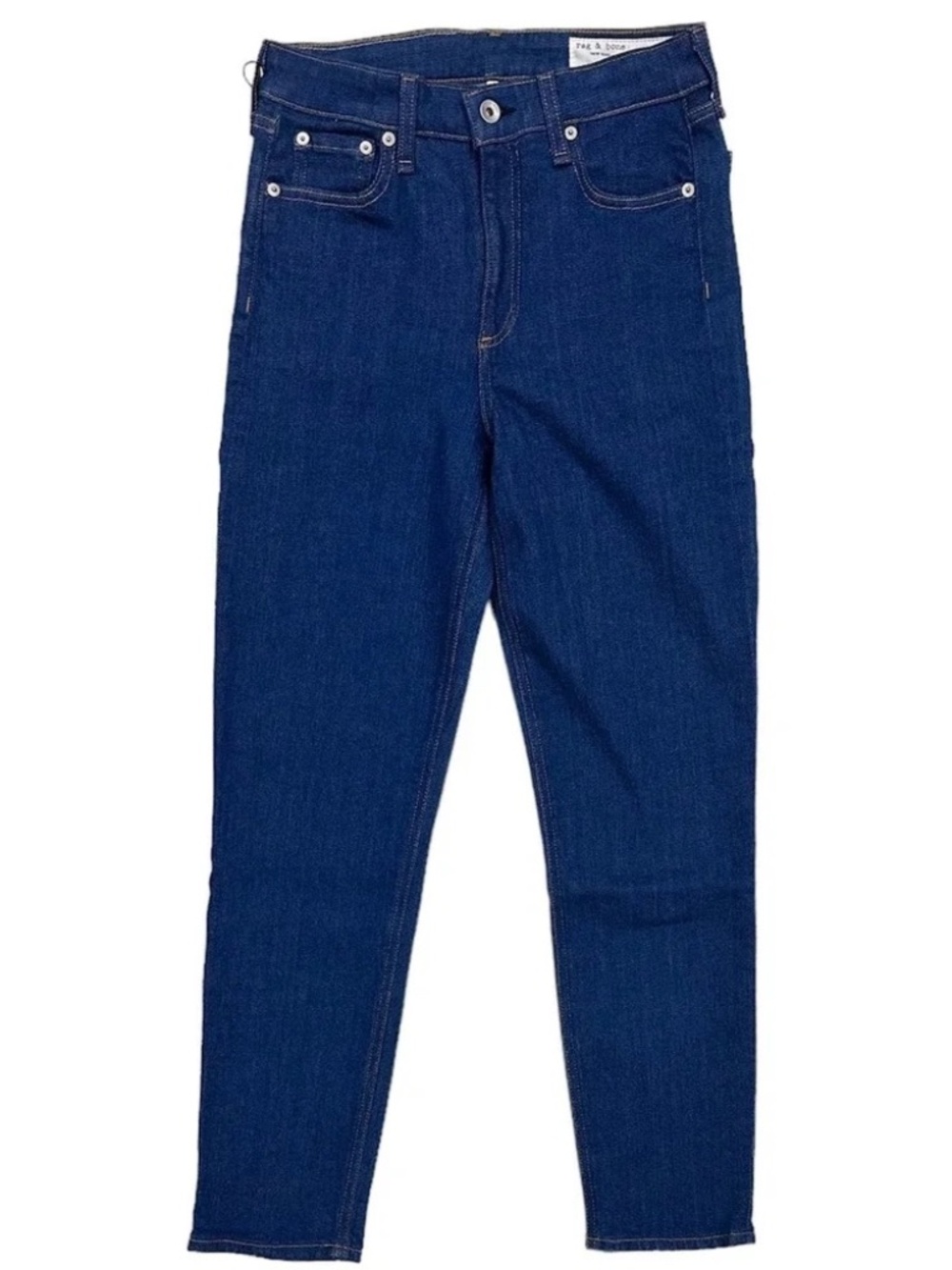 NEW Rag & Bone New York Women's Nina High Rise Ankle Cigarette Slim Jeans